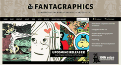 Desktop Screenshot of fantagraphics.com